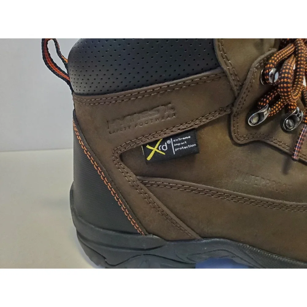 HYTEST XRD Apex Mens 7 Steel Toe Boots EH MetGuard Waterproof Hiker Safety 12451 - Picture 6 of 14